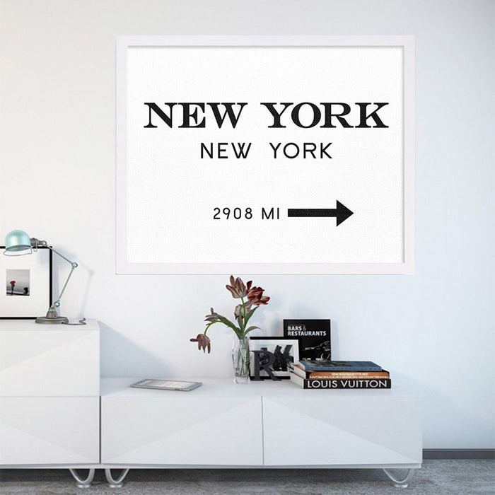 NYC New York City - Canvas Wall Art Painting