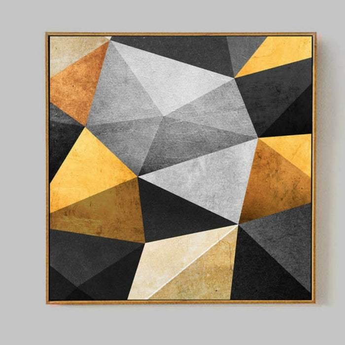Color Contrast In Room - Canvas Wall Art Painting