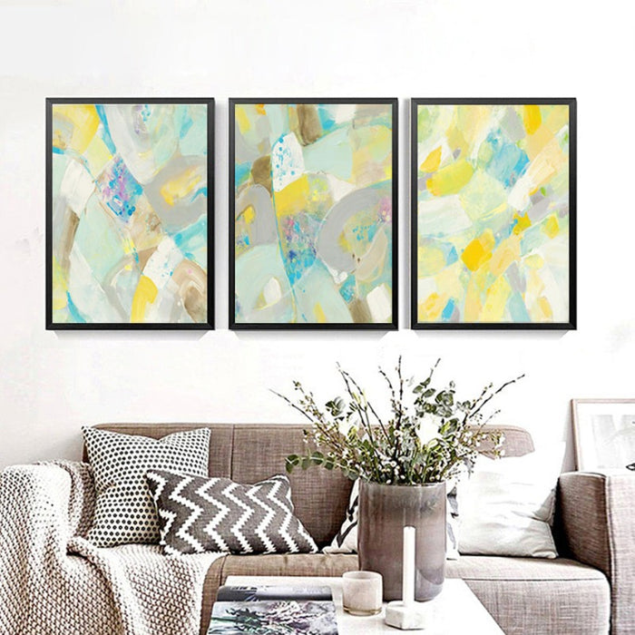 Multi Colors Canvas Painting Poster Prints - Canvas Wall Art Painting