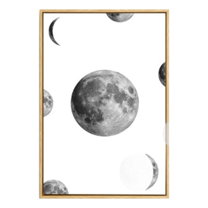 Moon Phases - Canvas Wall Art Painting