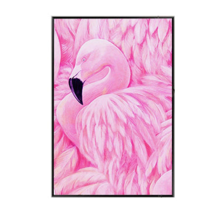 Pink Flamingo - Canvas Wall Art Painting