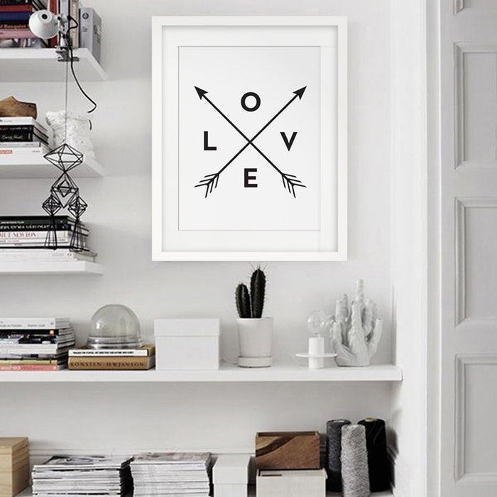 Arrows Of Love - Canvas Wall Art Painting
