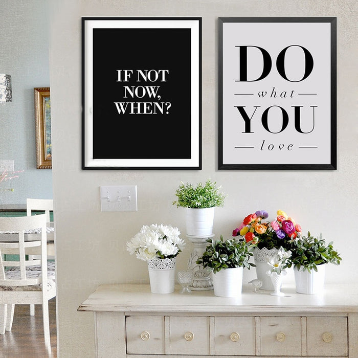 Do It Now - Canvas Wall Art Painting