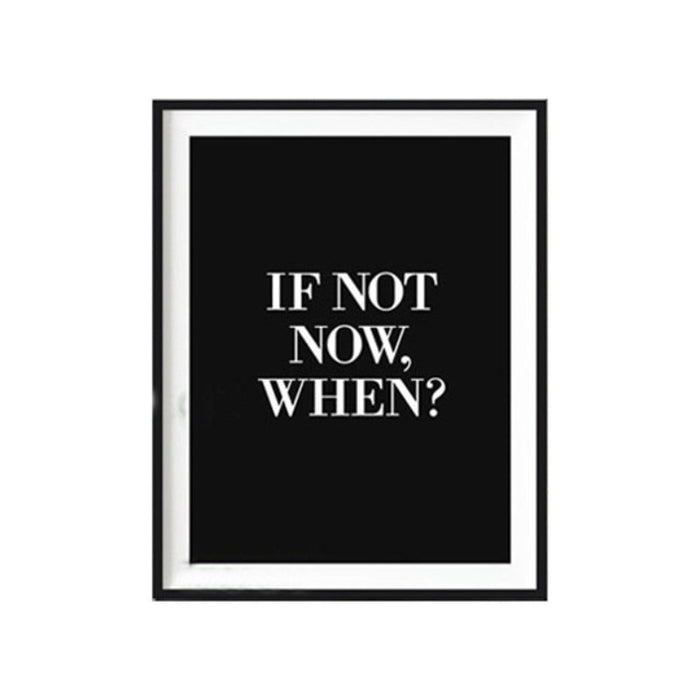 Do It Now - Canvas Wall Art Painting