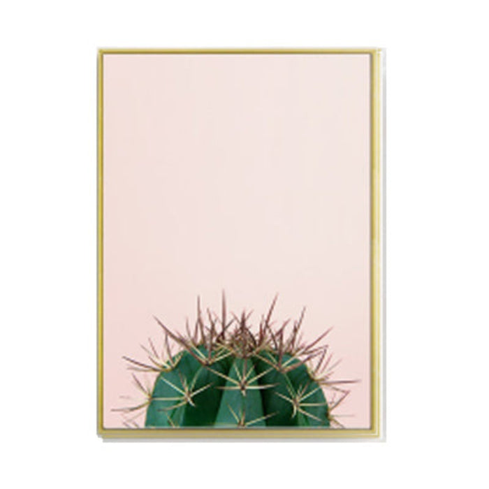 Cactus Plants Leaf - Canvas Wall Art Painting
