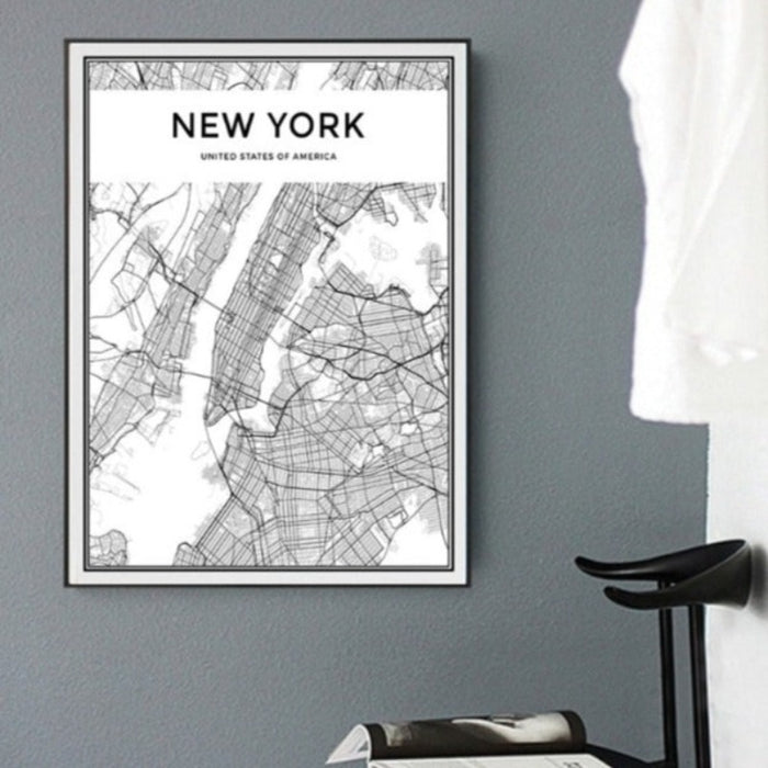 Business In New York - Canvas Wall Art Painting
