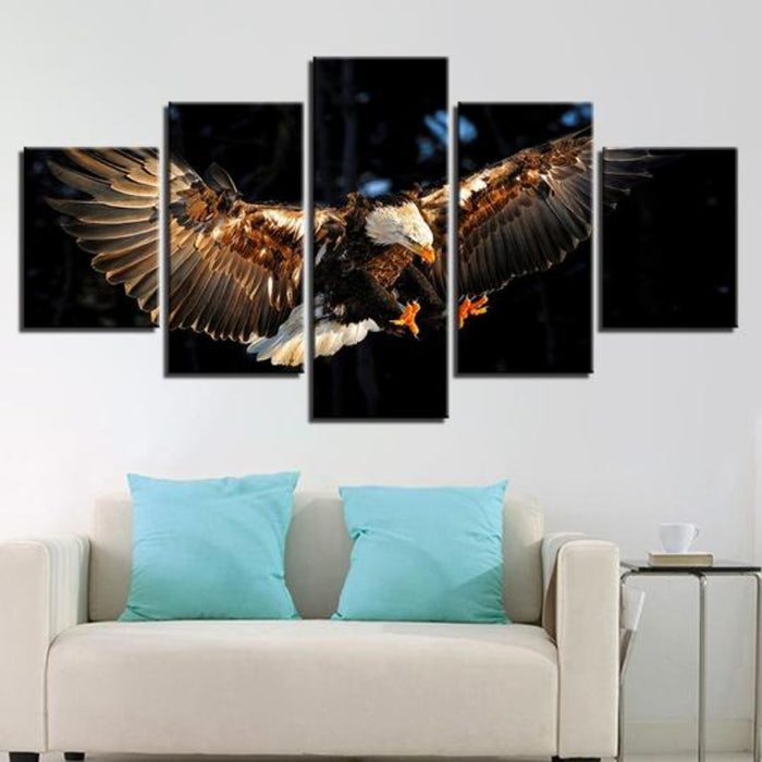 Eagle Flying - Canvas Wall Art Painting