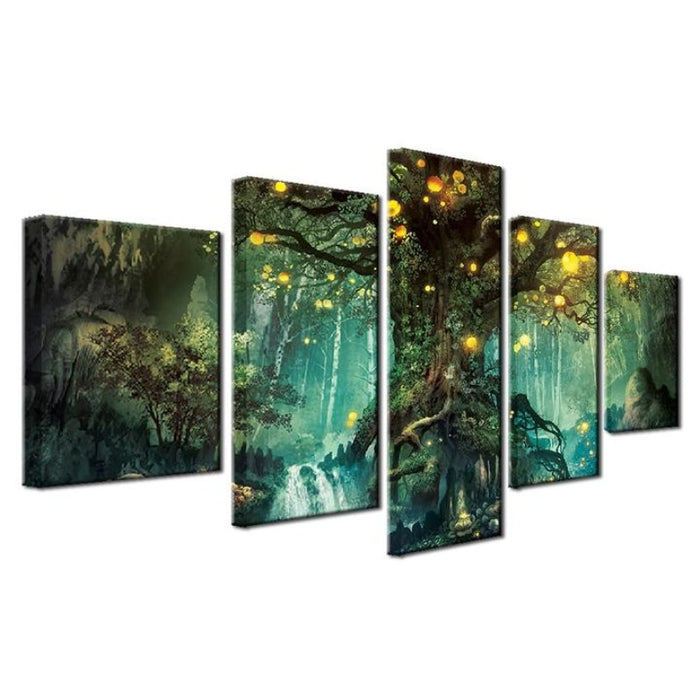 Enchanted Tree - Canvas Wall Art Painting