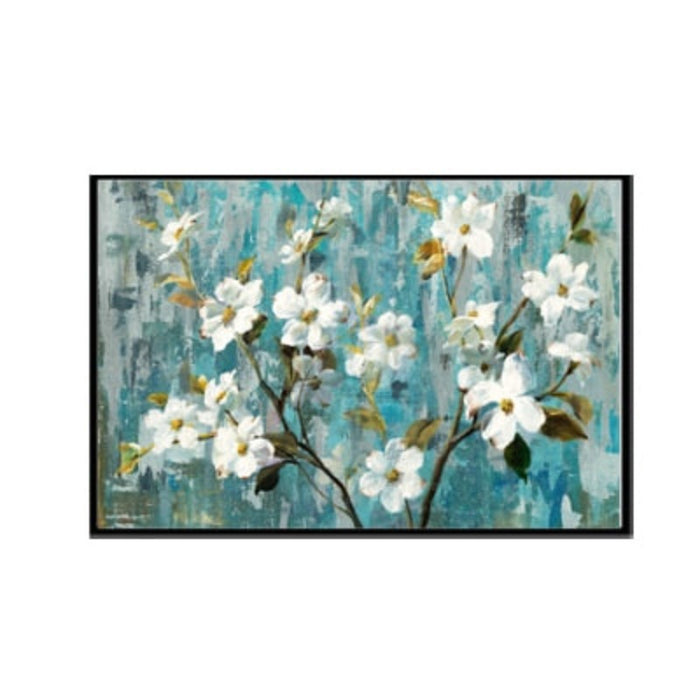 Apple White Flower Pictures - Canvas Wall Art Painting