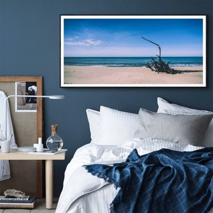 Nordic Sea Landscape - Canvas Wall Art Painting