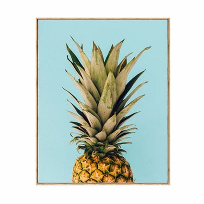 Letters Pineapple-Canvas Wall Art Painting