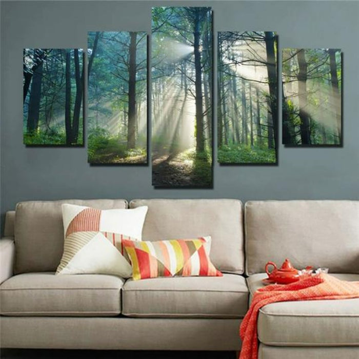 Natural Forest - Canvas Wall Art Painting