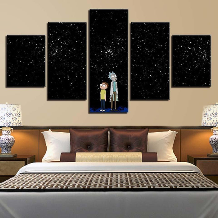 Rick And Morty - Canvas Wall Art Painting