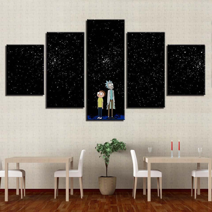Rick And Morty - Canvas Wall Art Painting