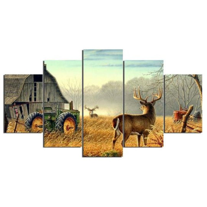 Whitetail Deer - Canvas Wall Art Painting