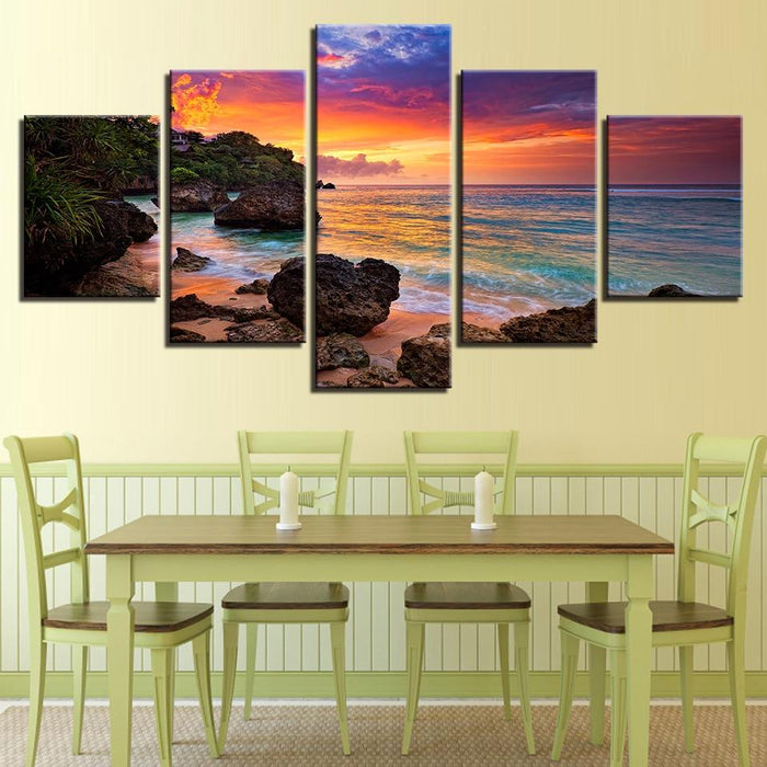 Sunset Glow - Canvas Wall Art Painting