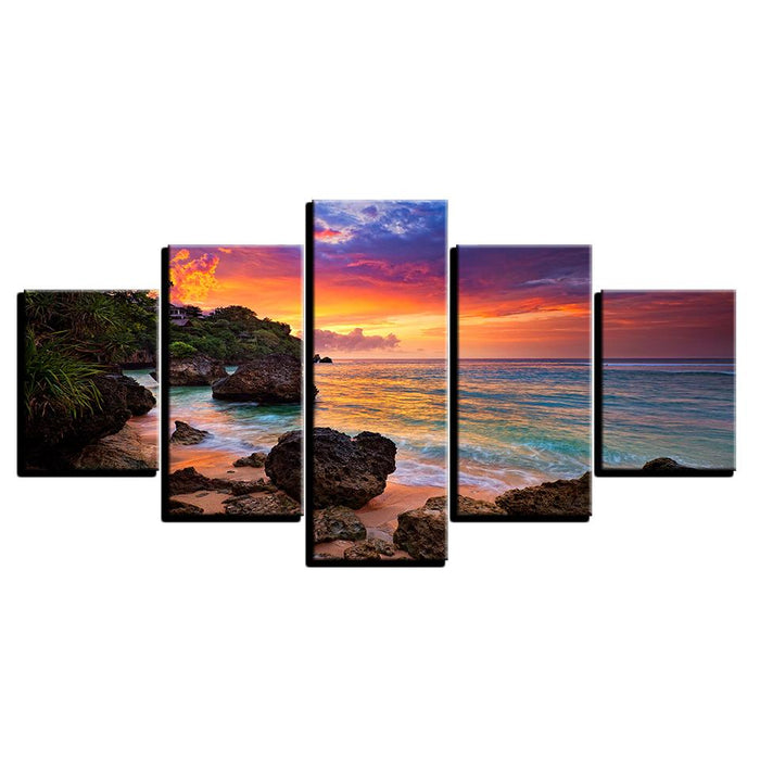 Sunset Glow - Canvas Wall Art Painting