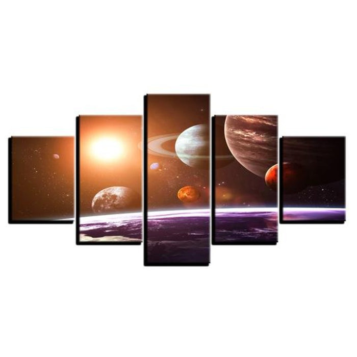 Solar System - Canvas Wall Art Painting