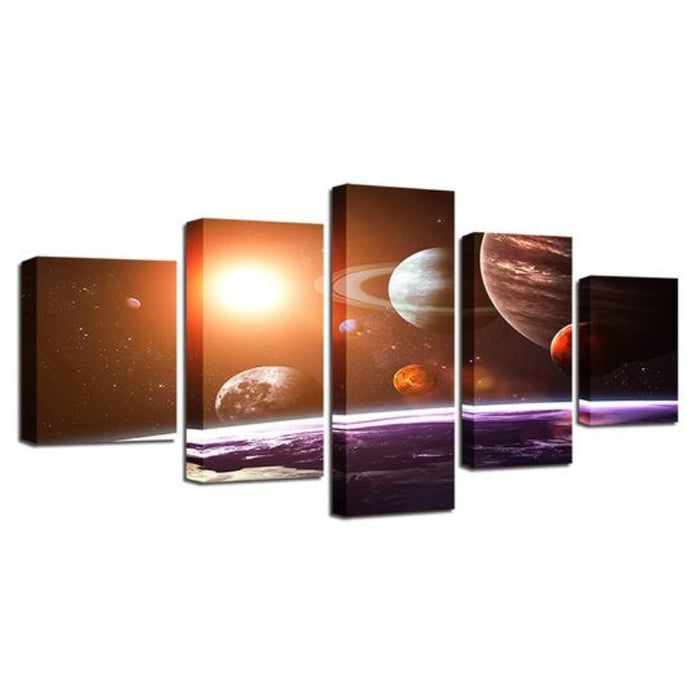 Solar System - Canvas Wall Art Painting