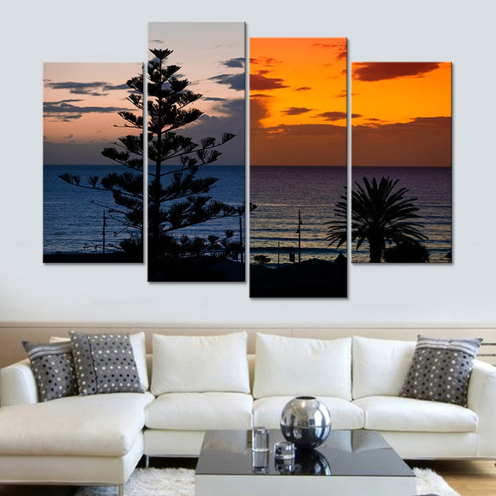 Early Morning And Evening - Canvas Wall Art Painting