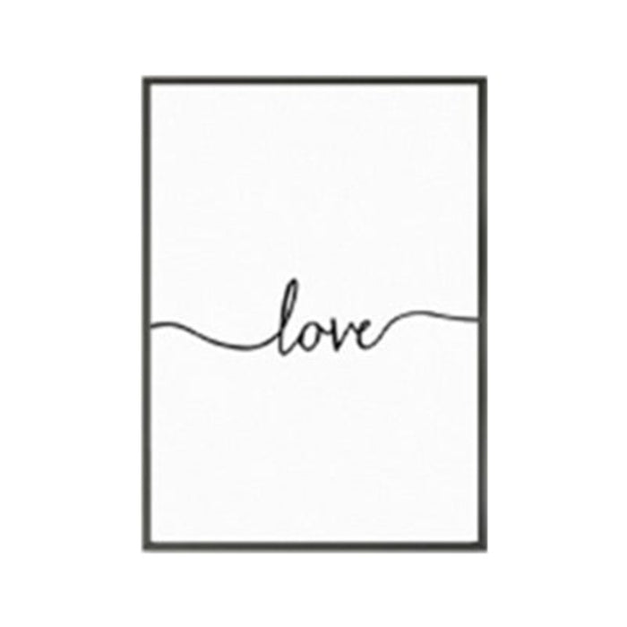 Love For Geometry - Canvas Wall Art Painting