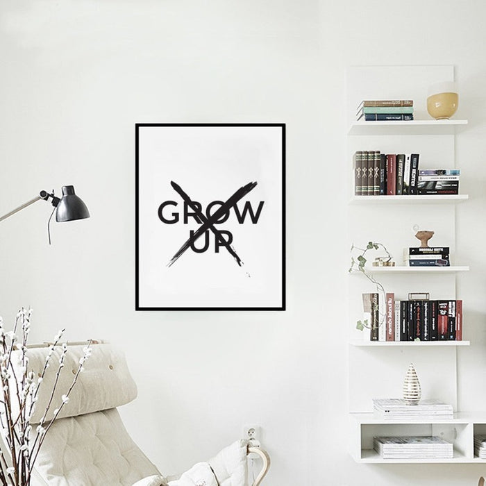 Don't Wanna Grow Up - Canvas Wall Art Painting