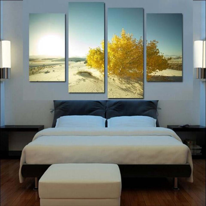 Desert Sunrise - Canvas Wall Art Painting