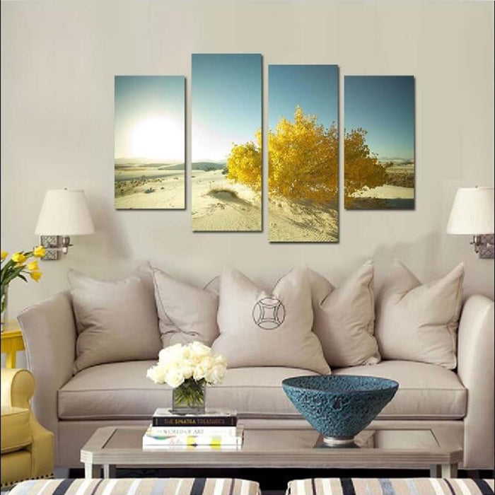 Desert Sunrise - Canvas Wall Art Painting