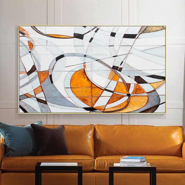 Orange Spread Out - Canvas Wall Art Painting