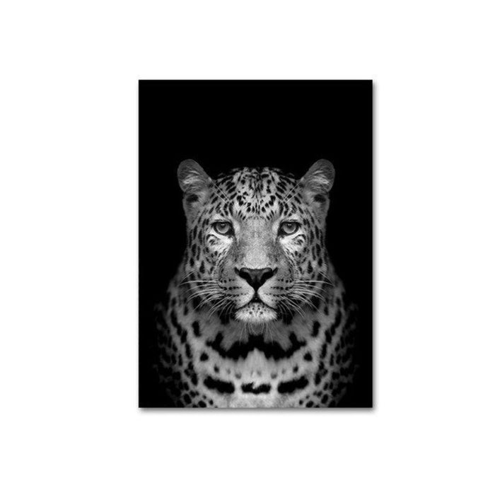Africa Wild Big Cats - Canvas Wall Art Painting