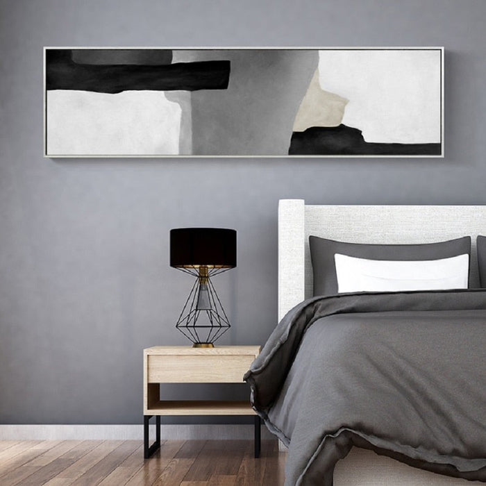 Grey In Shades - Canvas Wall Art Painting