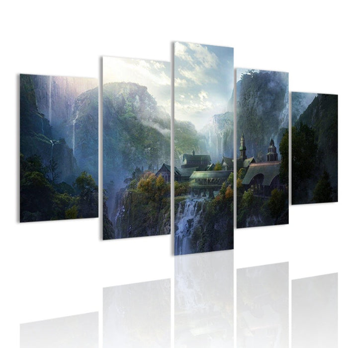The Lord Of Rings Scenery - Canvas Wall Art Painting