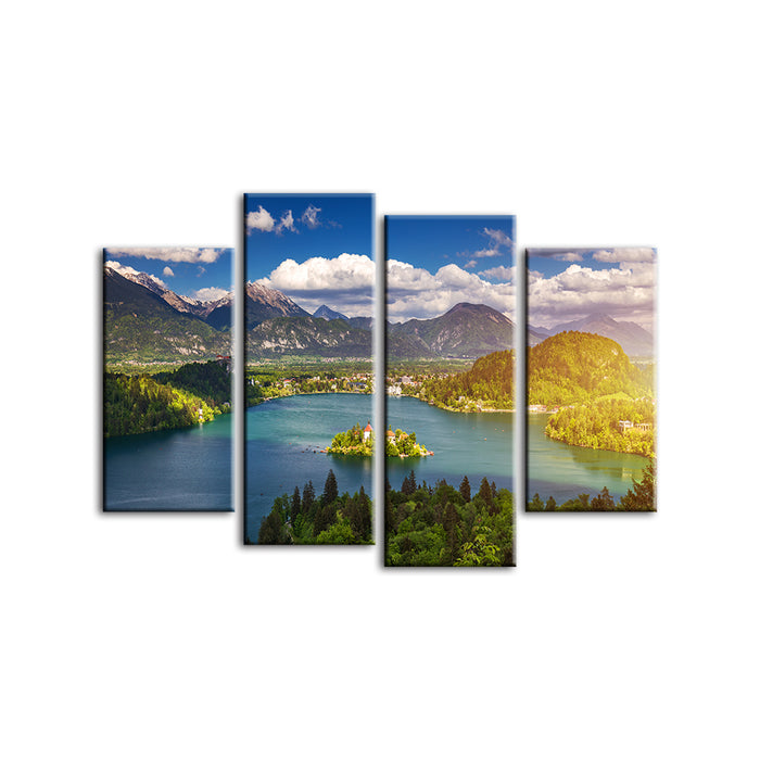 Peace Of The Land 4 Piece - Canvas Wall Art Painting