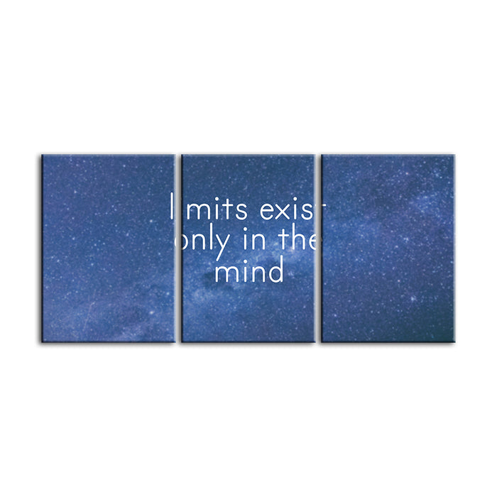 Only In The Mind 3 Piece - Canvas Wall Art Painting